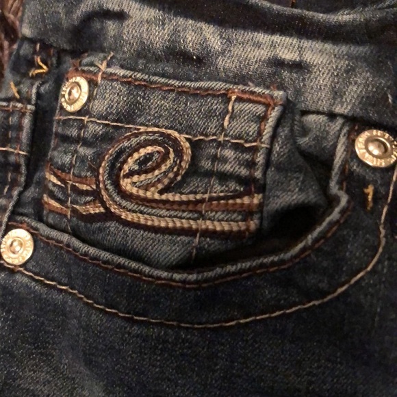 Seven7 blue denim jeans. Slim boot cut. EUC! - Picture 3 of 9
